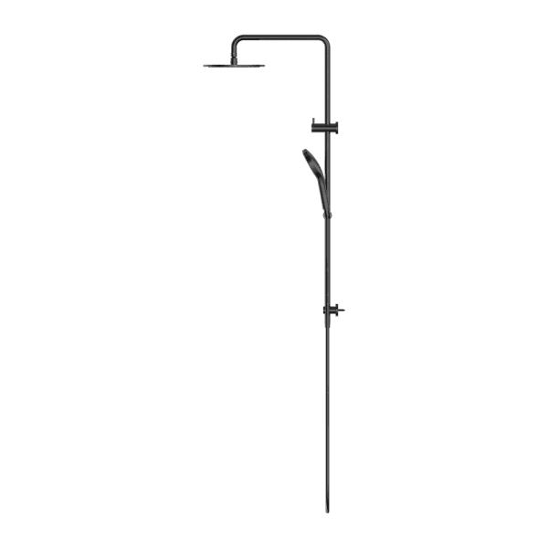 Round Twin Shower With Air Shower II Gun Metal (NR250805d02GM)