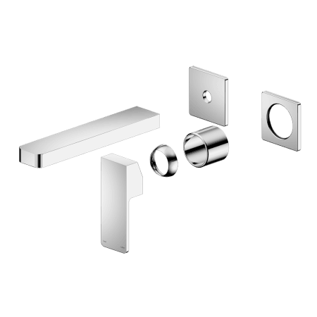 Celia Wall Basin/Bath Mixer Trim Kits Only Chrome (NR301510btCH)