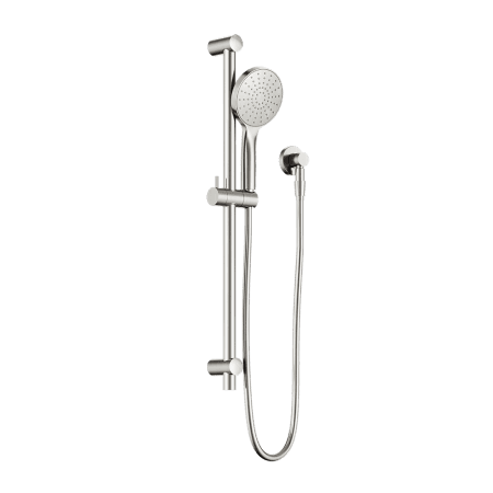 Dolce II Round Metal Project Shower Rail Brushed Nickel (NR322BN)