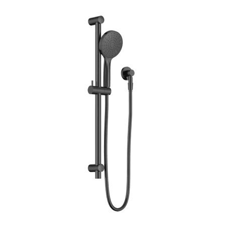 Dolce II Round Metal Project Shower Rail Gun Metal (NR322GM)