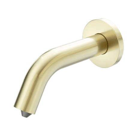 Mecca Wall-Mounted Sensor Tap with 60mm Wall Plate Brushed Gold (NR408BG)
