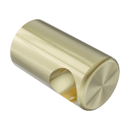 Mecca Care Make Your Own 32mm Grab Rail End Bracket Brushed Gold (NR5390427BG)