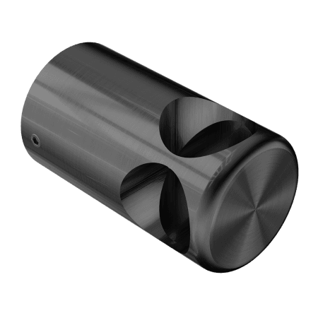 Mecca Care Make Your Own 32mm Grab Rail 90 Degree Bracket Gun Metal (NR5390428GM)