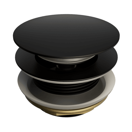 Short Pop Up Bath Waste 40mm Without Overflow Matte Black (NRA709MB)