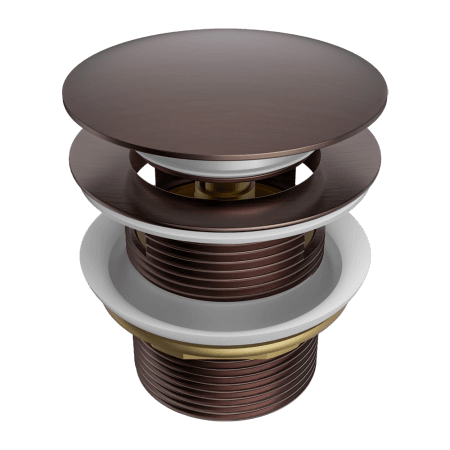 Pop Up Bath Waste 40mm With Overflow Brushed Bronze (NRA710BZ)