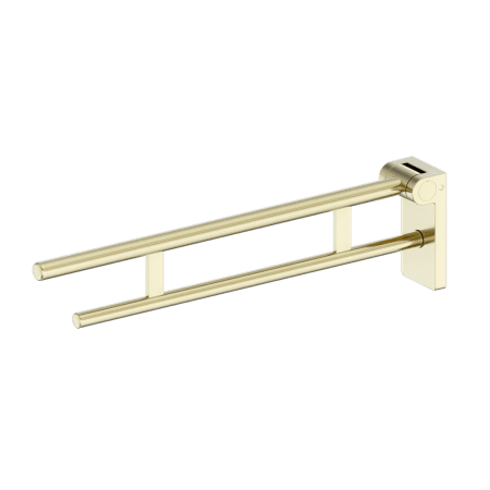 Mecca Care Foldable Toilet Support Arm Brushed Gold (NRCR0007BG)