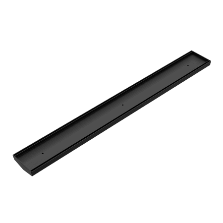 Tile Insert V Channel Floor Grate 80/89mm Outlet Without Outlet And Hole Saw Matte Black (NRFG001MB)
