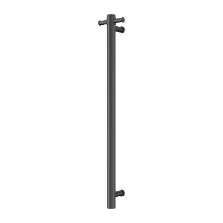 Mecca 240V Single Vertical Heated Towel Rail Graphite (NRV902hGR)