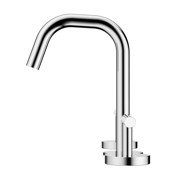 Mecca Lever Basin Set Edge Spout Chrome (25D001CH)