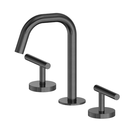Mecca Lever Basin Set Edge Spout Gun Metal (25D001GM)