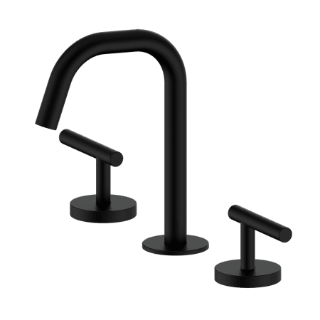 Mecca Lever Basin Set Edge Spout Matte Black (25D001MB)