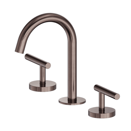Mecca Lever Basin Set Arc Spout Brushed Bronze (25D002BZ)