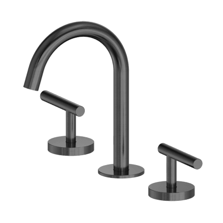 Mecca Lever Basin Set Arc Spout Gun Metal (25D002GM)