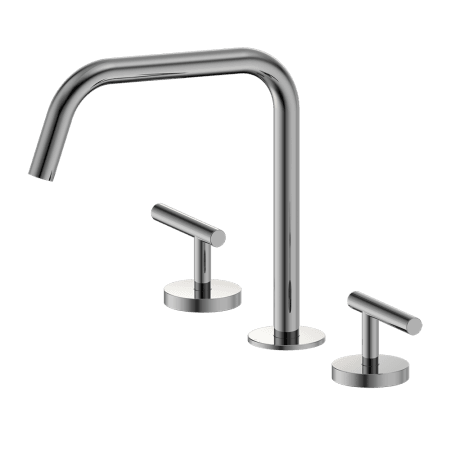 Mecca Lever Bath/Kitchen Set Edge Spout II Chrome (25D003CH)