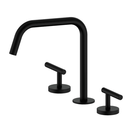 Mecca Lever Bath/Kitchen Set Edge Spout II Matte Black (25D003MB)