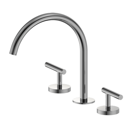 Mecca Lever Bath/Kitchen Set Arc Spout Chrome (25D004CH)
