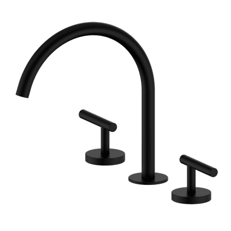 Mecca Lever Bath/Kitchen Set Arc Spout Matte Black (25D004MB)