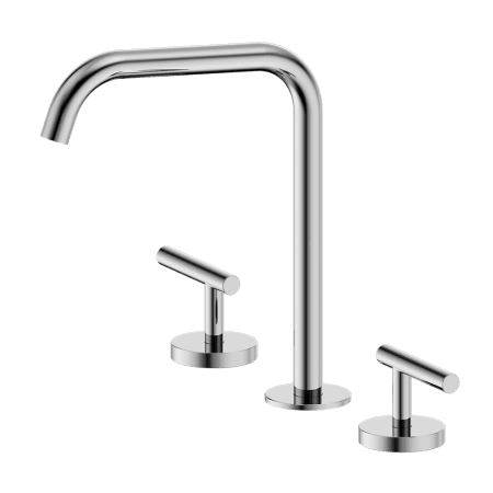 Mecca Lever Bath/Kitchen Set Edge Spout Chrome (25D005CH)
