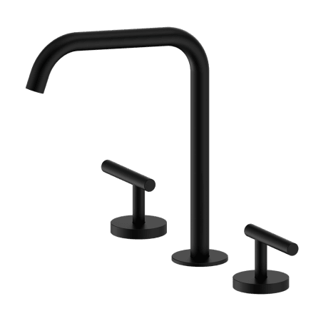 Mecca Lever Bath/Kitchen Set Edge Spout Matte Black (25D005MB)