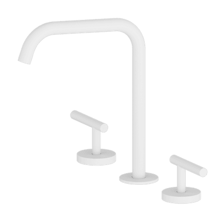 Mecca Lever Bath/Kitchen Set Edge Spout Matte White (25D005MW)