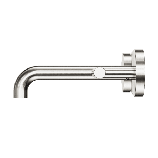 Mecca Lever Wall Basin/Bath Set 160mm Spout Brushed Nickel (25D006BN)