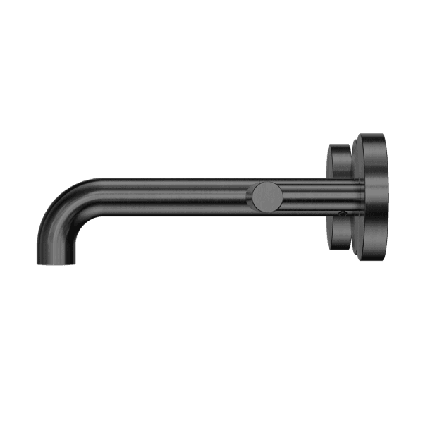 Mecca Lever Wall Basin/Bath Set 160mm Spout Gun Metal (25D006GM)