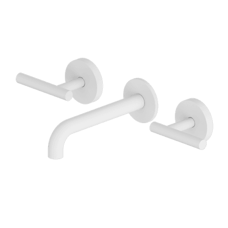 Mecca Lever Wall Basin/Bath Set 160mm Spout Matte White (25D006MW)