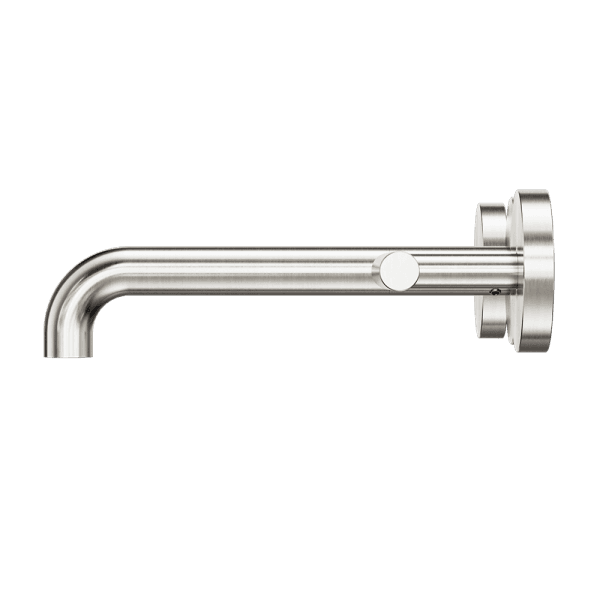 Mecca Lever Wall Basin/Bath Set 185mm Spout Brushed Nickel (25D007BN)