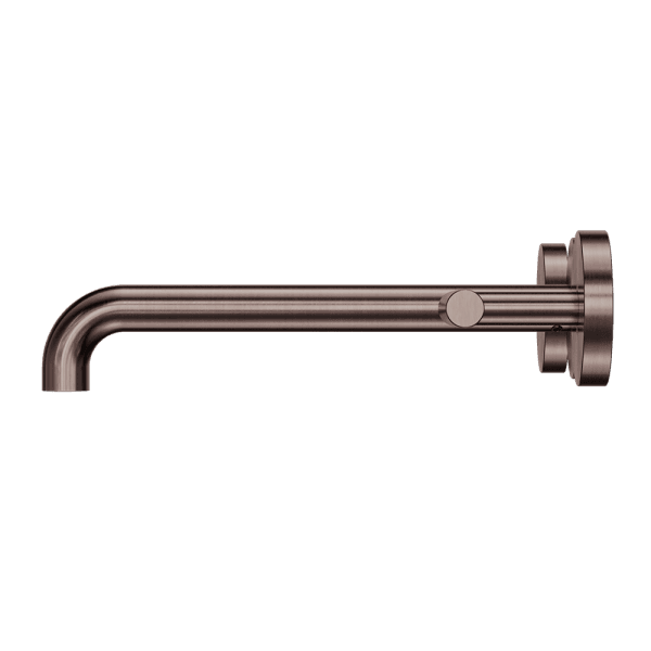 Mecca Lever Wall Basin/Bath Set 220mm Spout Brushed Bronze (25D008BZ)