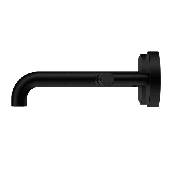 Mecca Lever Wall Basin/Bath Set 160mm Offset Spout Matte Black (25D009MB)