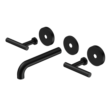Mecca Lever Wall Basin/Bath Set 160mm Spout Trim kits Only Matte Black (25D019MB)