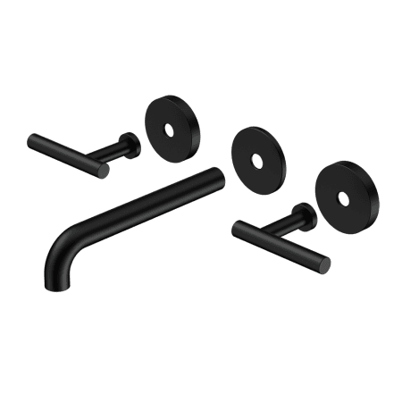Mecca Lever Wall Basin/Bath Set 185mm Spout Trim kits Only Matte Black (25D020MB)