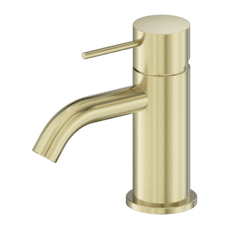 Mecca Mini Basin Mixer Brushed Gold (NR221901fBG)