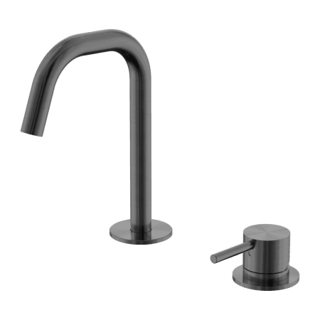 Mecca Hob Baisn Mixer Set Edge Spout Gun Metal (NR221901hGM)