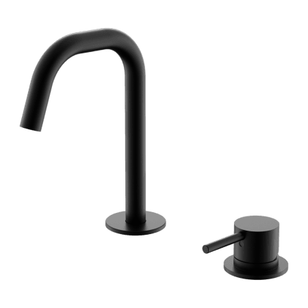 Mecca Hob Baisn Mixer Set Edge Spout Matte Black (NR221901hMB)