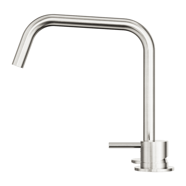 Mecca Hob Bath/Kitchen Mixer Set Edge Spout II Brushed Nickel (NR221901mBN)