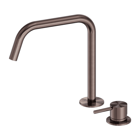 Mecca Hob Bath/Kitchen Mixer Set Edge Spout II Brushed Bronze (NR221901mBZ)