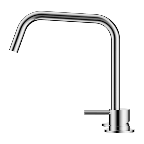 Mecca Hob Bath/Kitchen Mixer Set Edge Spout II Chrome (NR221901mCH)