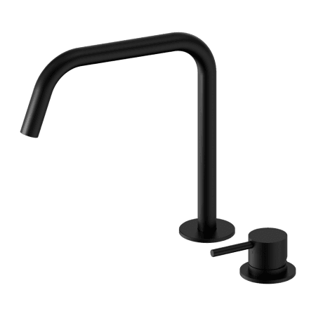 Mecca Hob Bath/Kitchen Mixer Set Edge Spout II Matte Black (NR221901mMB)