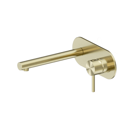 Dolce II Wall Basin/Bath Mixer Brushed Gold (25B005BG)