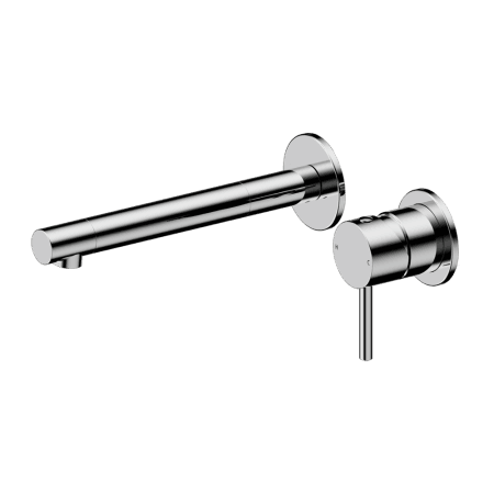Dolce II Wall Basin/Bath Mixer Separate Back Plate Chrome (25B008CH)