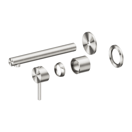 Dolce II Wall Basin/Bath Mixer Separate Back Plate Trim Kits Only Brushed Nickel (25B009BN)