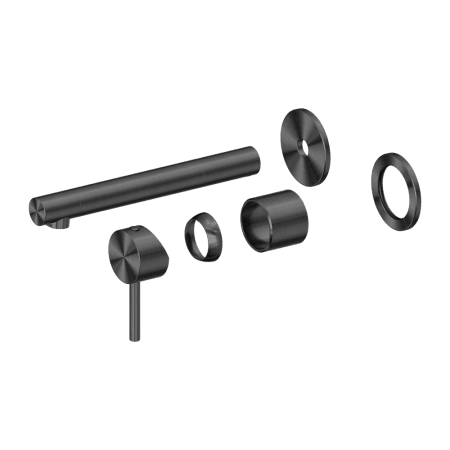 Dolce II Wall Basin/Bath Mixer Separate Back Plate Trim Kits Only Gun Metal (25B009GM)