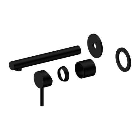 Dolce II Wall Basin/Bath Mixer Separate Back Plate Trim Kits Only Matte Black (25B009MB)