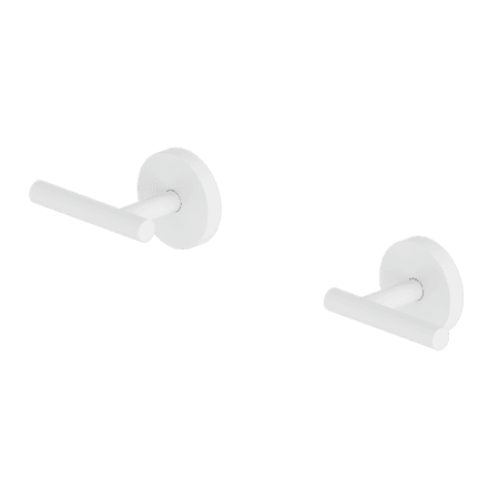 Mecca Lever Wall Basin/Bath Set Handle Only Matte White (25D014MW)