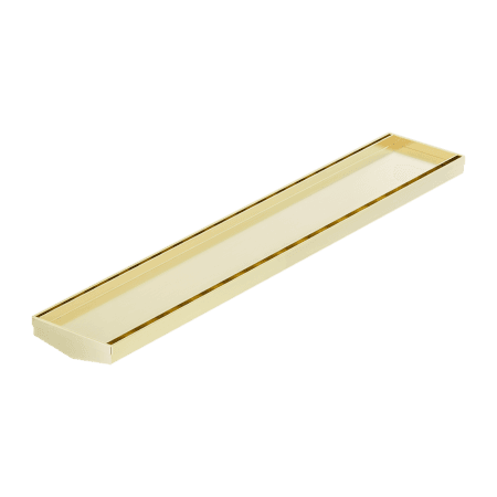 Tile Insert V Channel 600x106mm Floor Grate Without Outlet Brushed Gold (NRFG004BG)