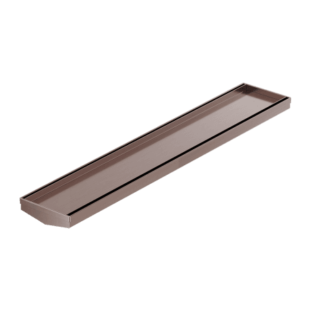 Tile Insert V Channel 600x106mm Floor Grate Without Outlet Brushed Bronze (NRFG004BZ)