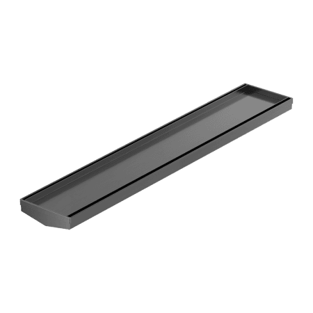 Tile Insert V Channel 600x106mm Floor Grate Without Outlet Gun Metal (NRFG004GM)