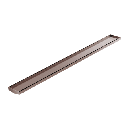 Tile Insert V Channel 1200x106mm Floor Grate Without Outlet Brushed Bronze (NRFG005BZ)