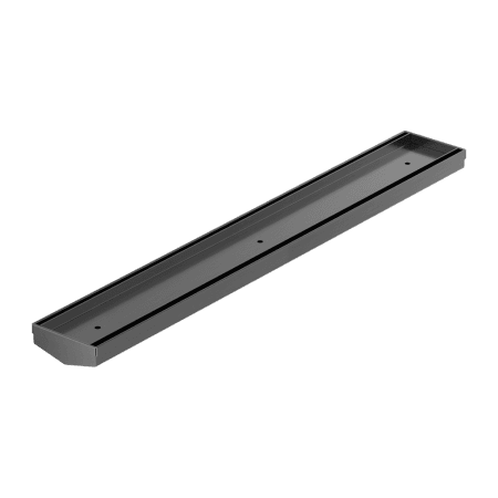 Tile Insert V Channel 600x82mm Floor Grate Without Outlet Gun Metal (NRFG006GM)